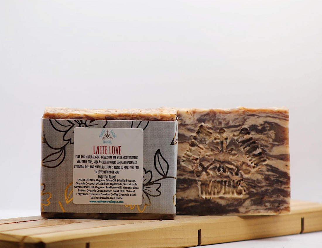 Latte Love Organic Handmade Soap Bar