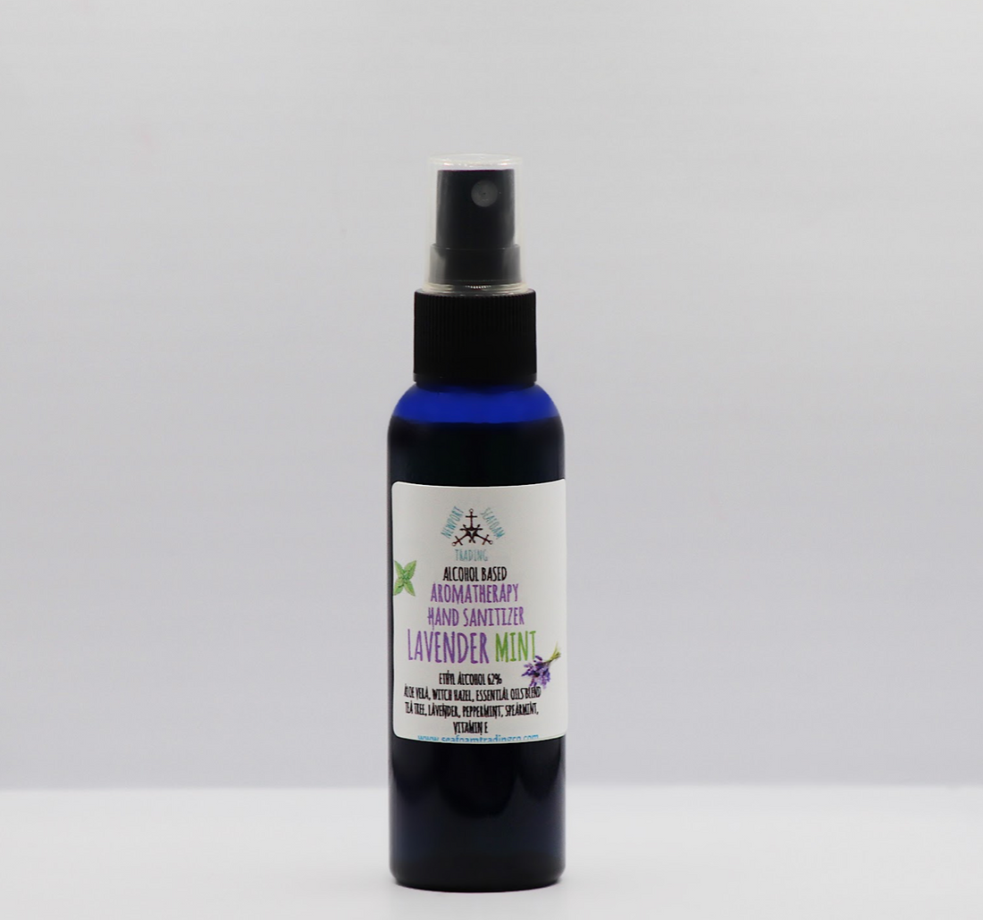 Lavender Mint Natural Aromatherapy Hand Sanitizer
