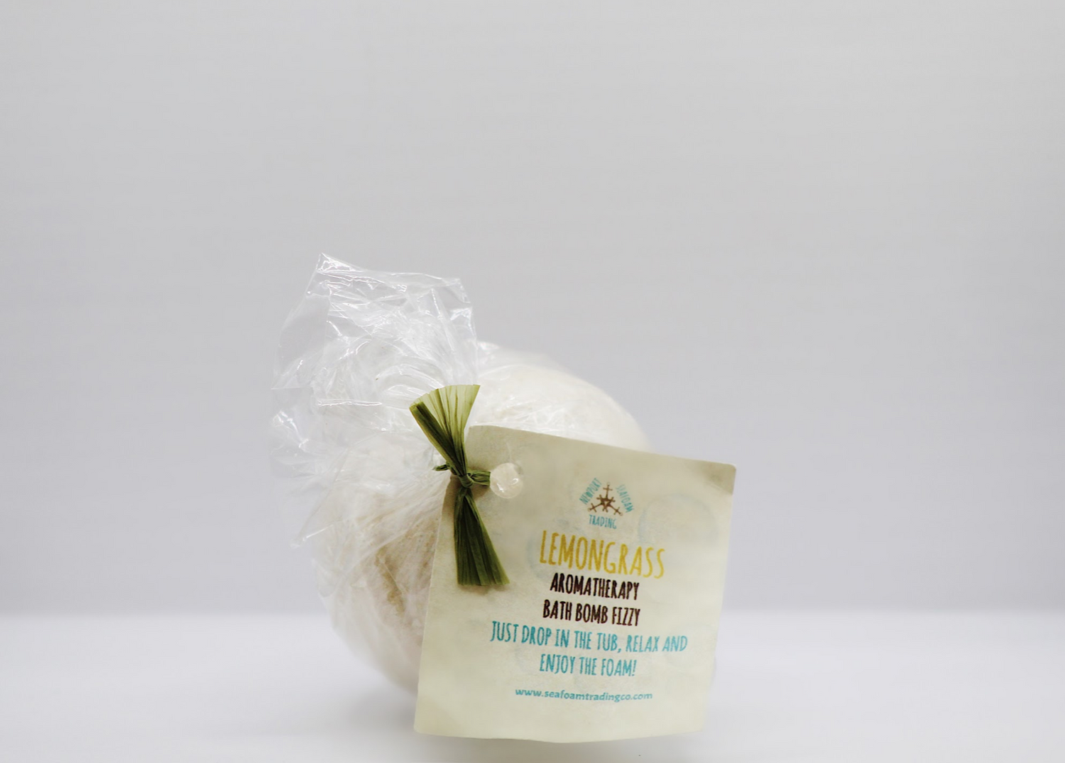 Lemongrass Fields Organic Handmade Bath Bomb