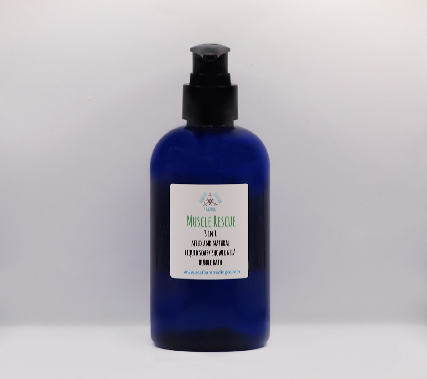 Muscle Rescue - Peppermint, Eucalyptus, Rosemary, Orange Organic Liquid Soap