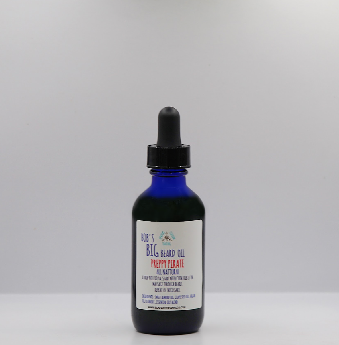 Preppy Pirate Organic Handmade Beard Oil