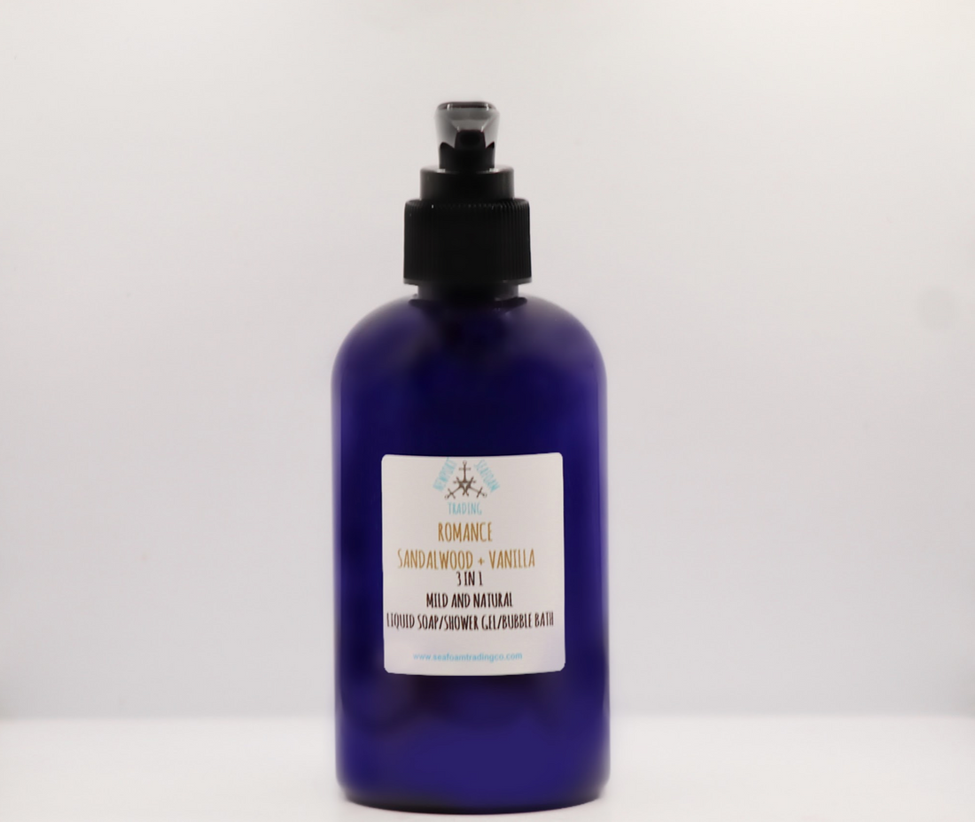 Romance- Sandalwood Vanilla Organic Liquid Soap