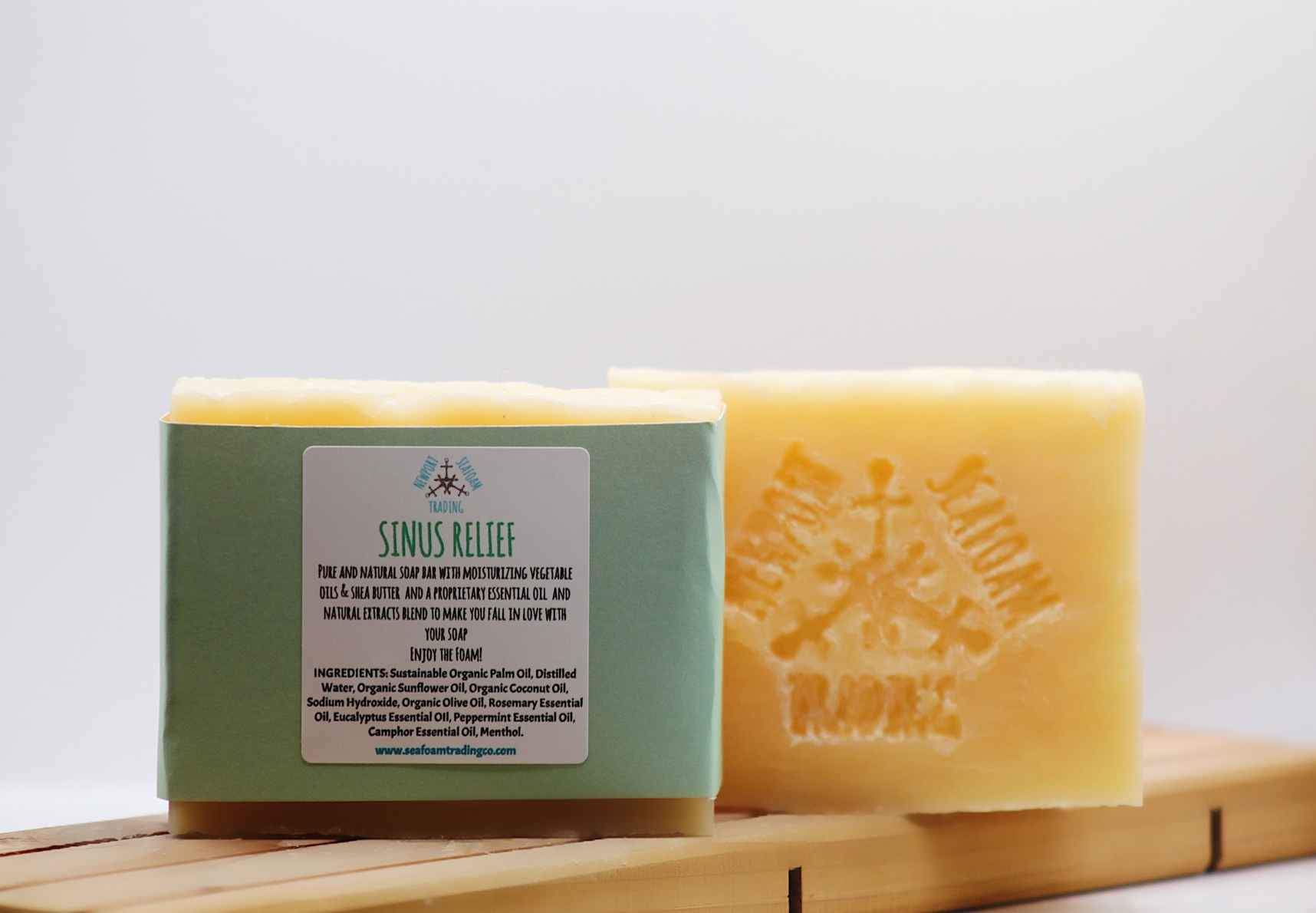 Sinus Relief Organic Handmade Soap Bar