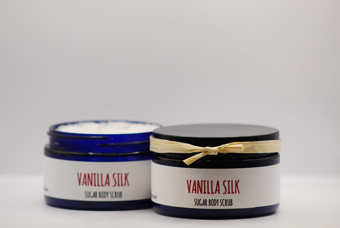 Vanilla Silk Organic Handmade Sugar Scrub