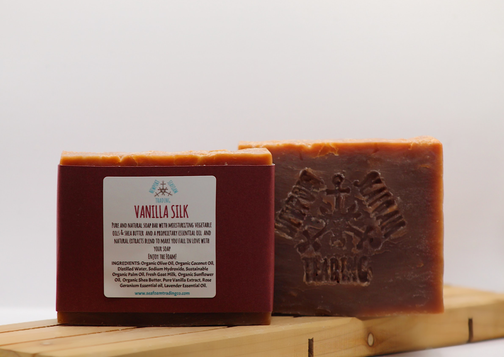 Vanilla Silk Organic Handmade Soap Bar