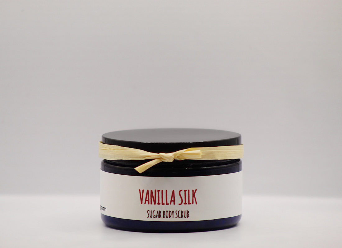 Vanilla Silk Organic Handmade Sugar Scrub