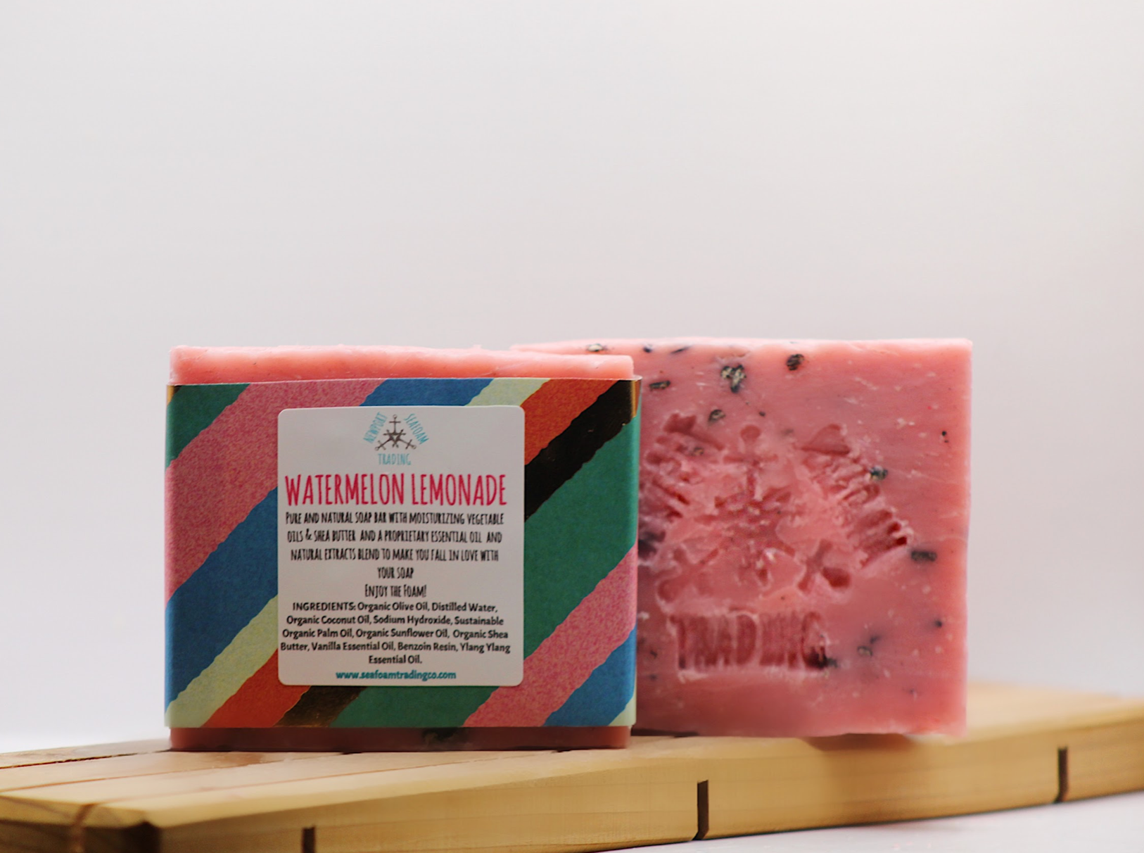 Watermelon Lemonade Organic Handmade Soap Bar