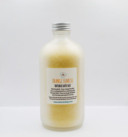 Orange Sunrise Organic Handmade Bath Salt