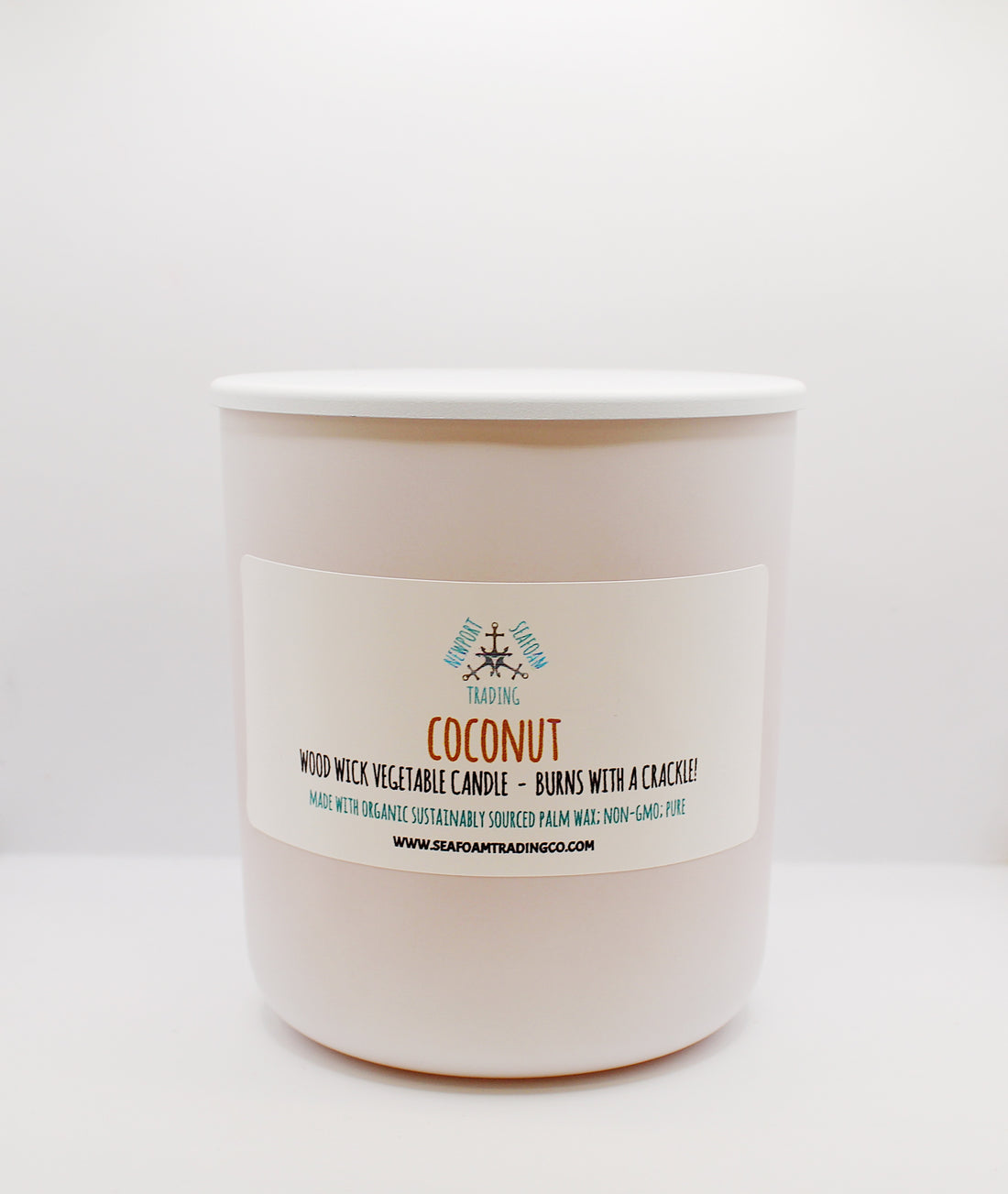 Coconut Organic Wood Wick Candle