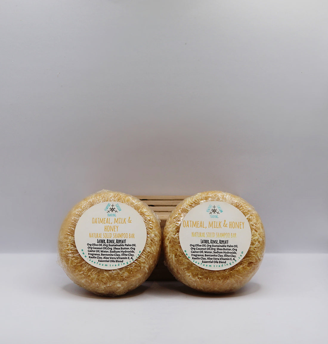 Oatmeal, Milk, & Honey Natural Solid Shampoo Bar