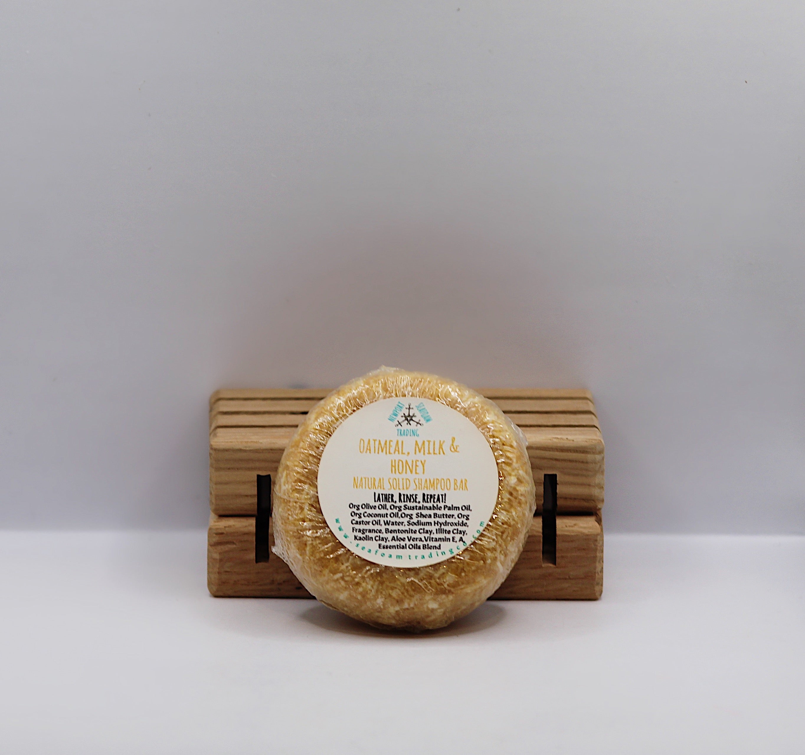 Oatmeal, Milk, &amp; Honey Natural Solid Shampoo Bar