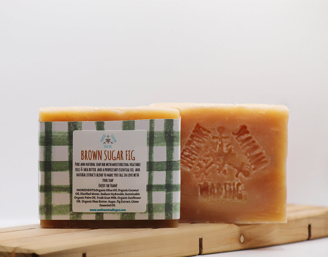 Brown Sugar & Fig Organic Handmade Soap Bar