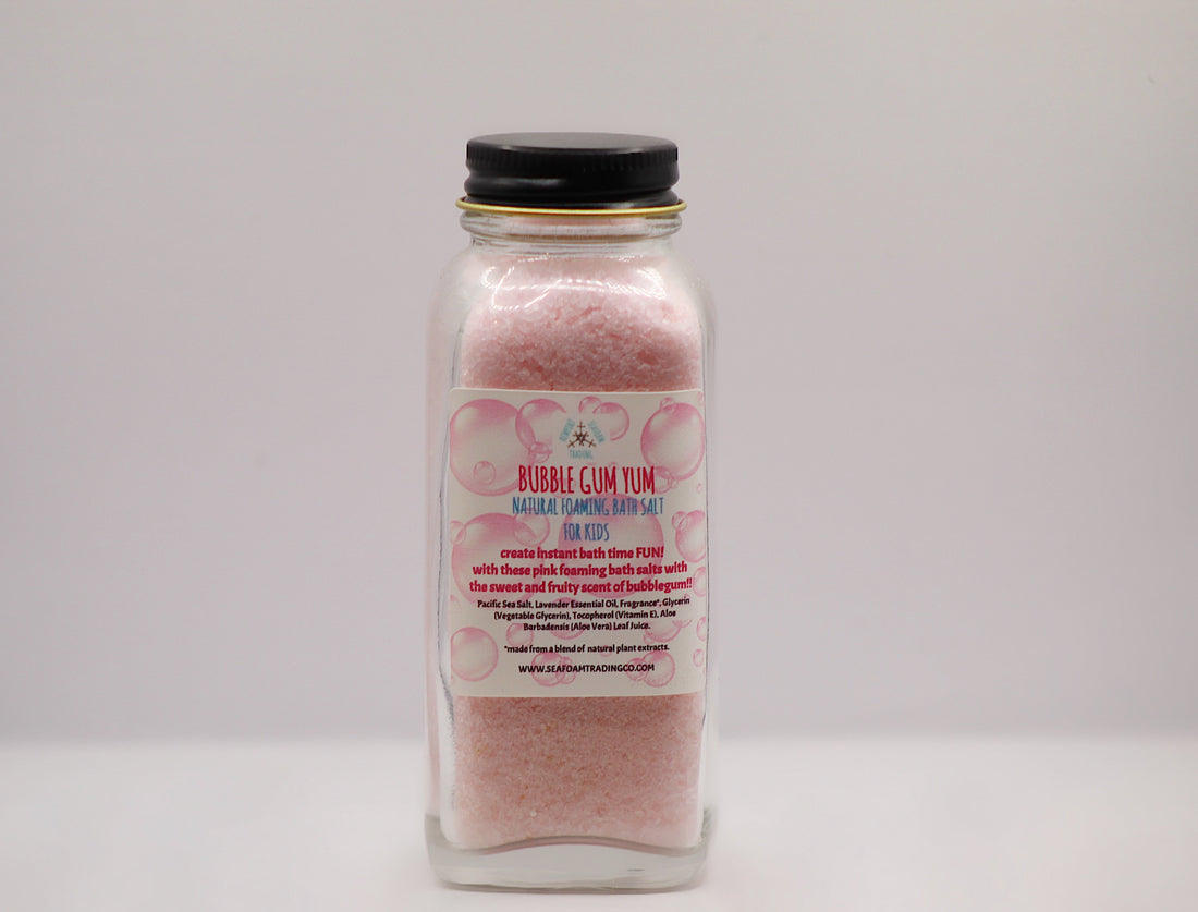 Bubble-YUM Organic Handmade Foaming Bath Salt