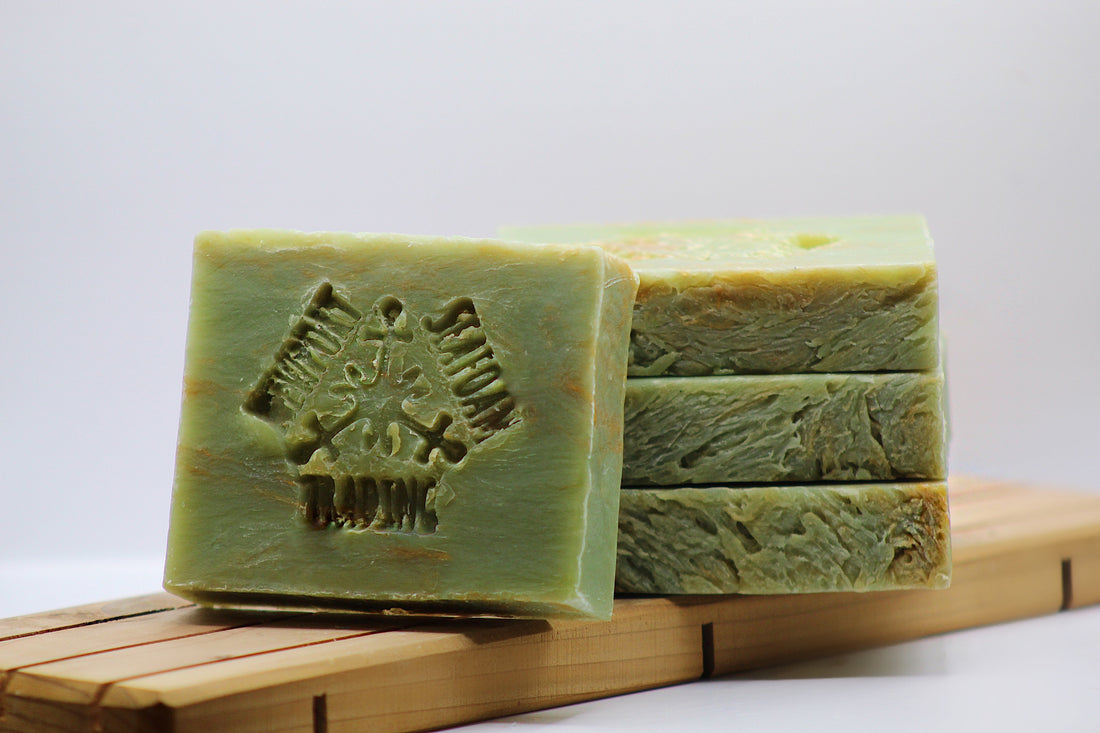 Clean Green Organic Handmade Soap Bar