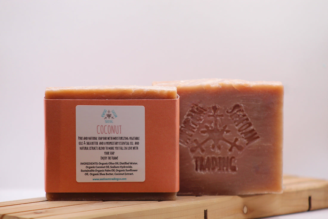 Coconut Organic Handmade Soap Bar