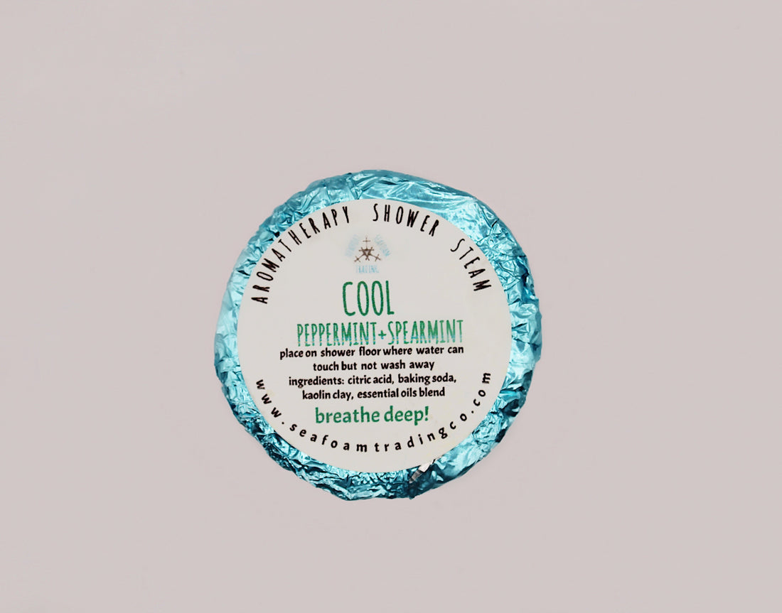Cool - Headache Relief Organic Handmade Shower Steam