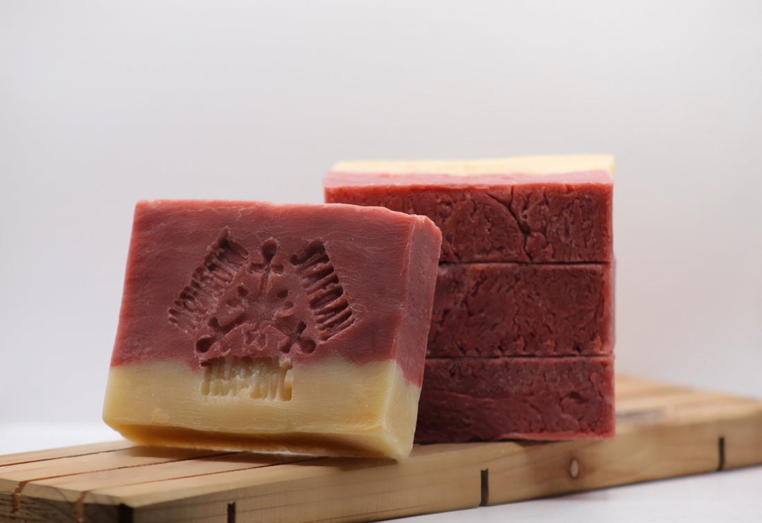 Cranberry Orange Organic Handmade Soap Bar