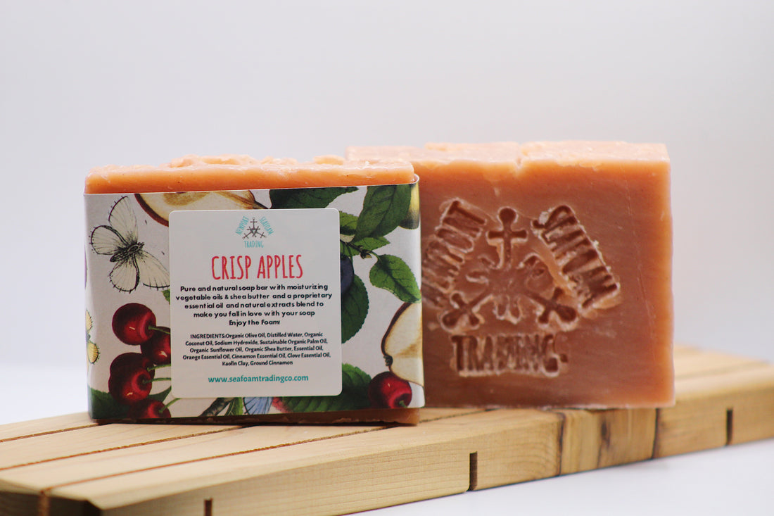 Crisp Apples Organic Handmade Soap Bar