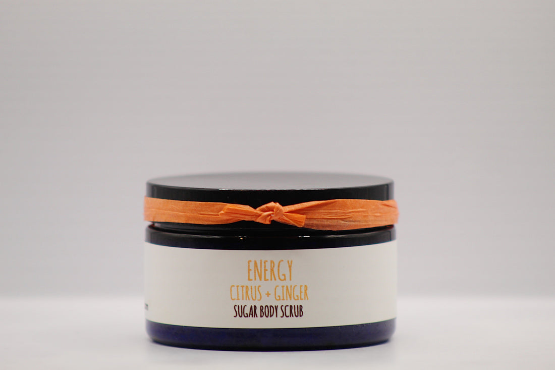 Energy - Citrus Ginger Organic Handmade Sugar Scrub