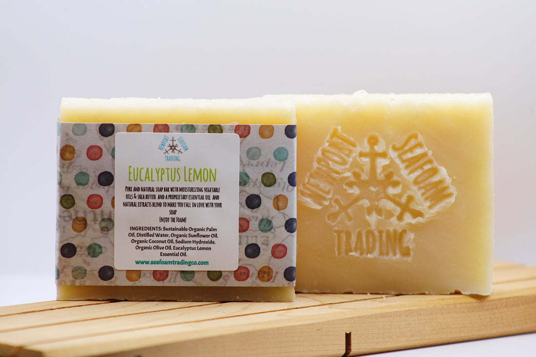 Eucalyptus Lemon Organic Handmade Soap Bar