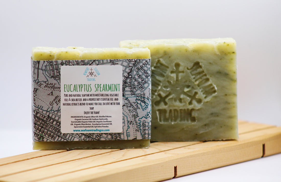 Eucalyptus Spearmint Organic Handmade Soap Bar