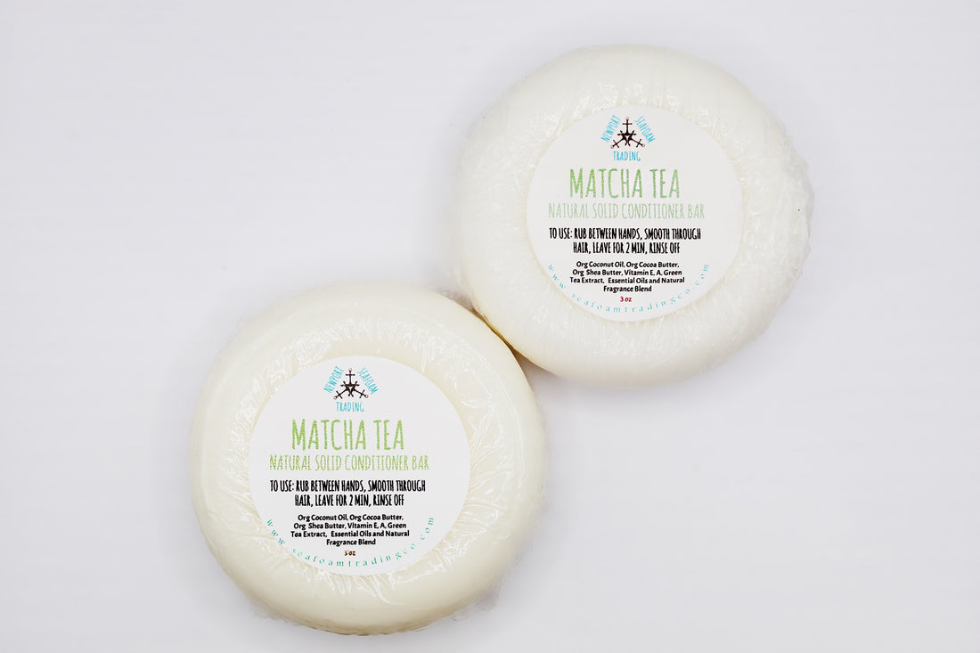 Matcha Tea Natural Solid Conditioner Bar