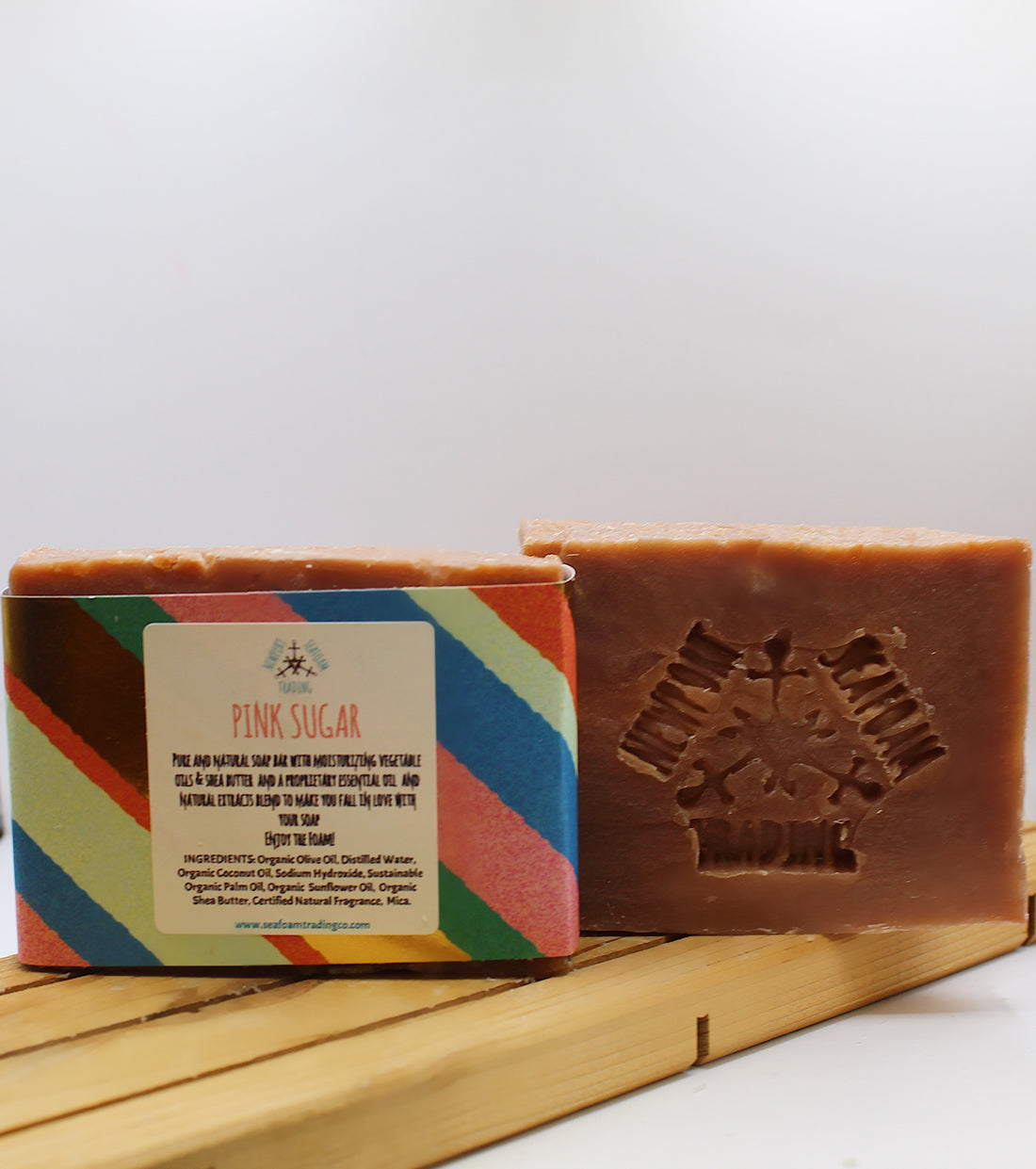Pink Sugar Organic Handmade Soap Bar