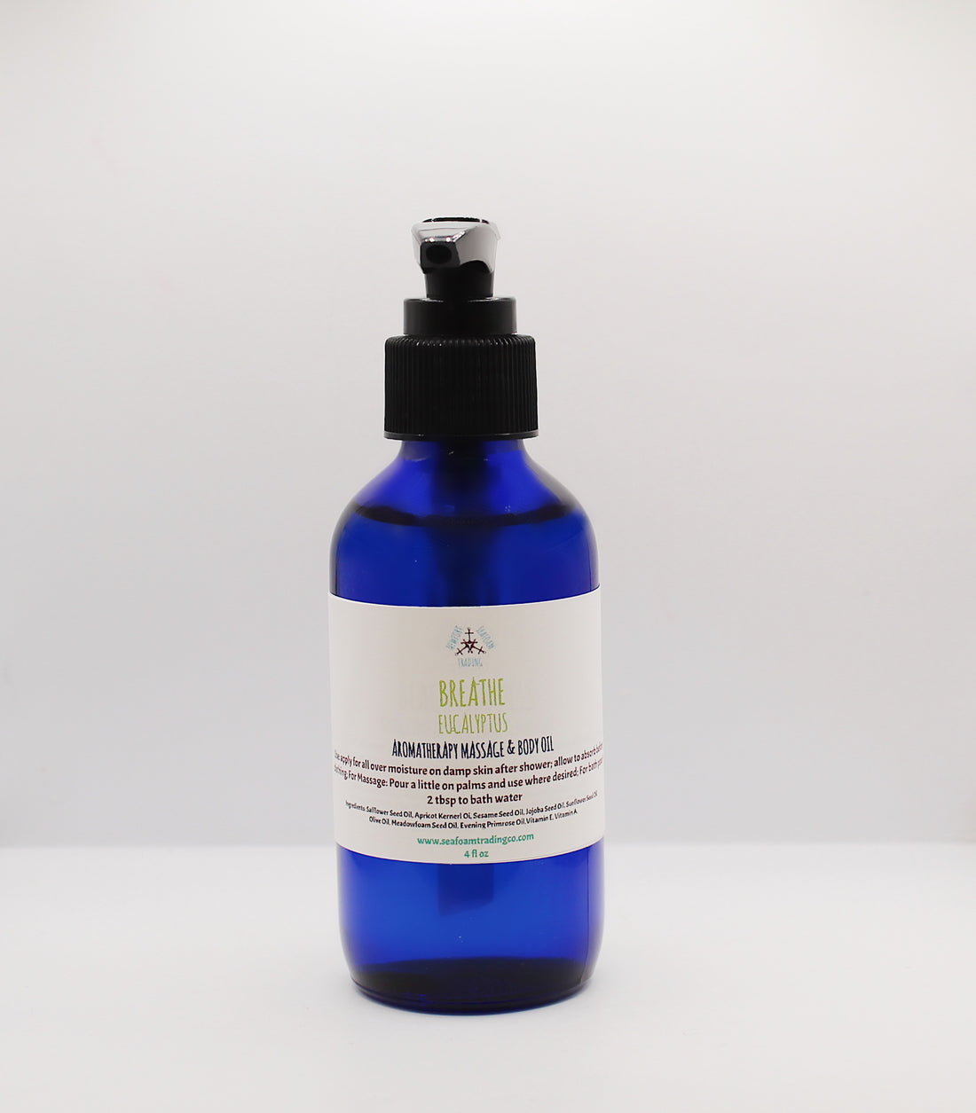 Breathe - Eucalyptus Organic Handmade Massage and Body OIl