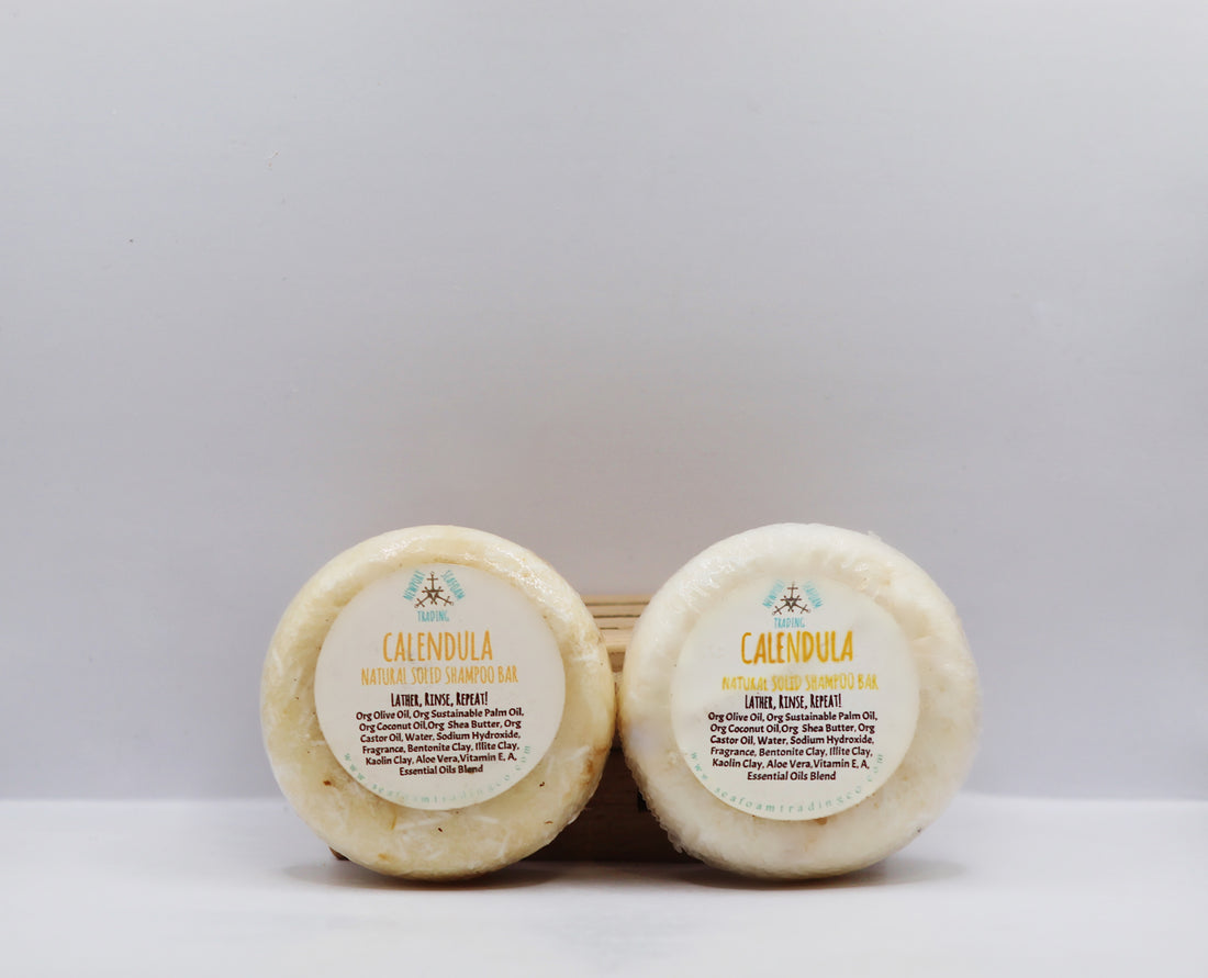 Calendula Natural Solid Shampoo Bar