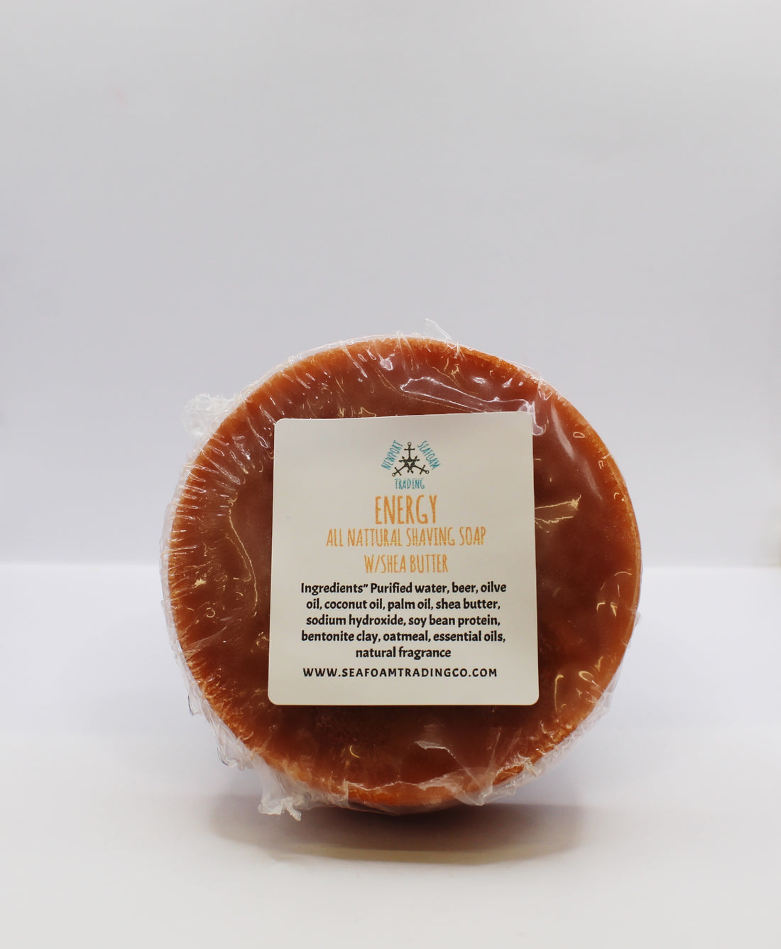 Energy- Citrus + Ginger Organic Handmade Shaving Soap