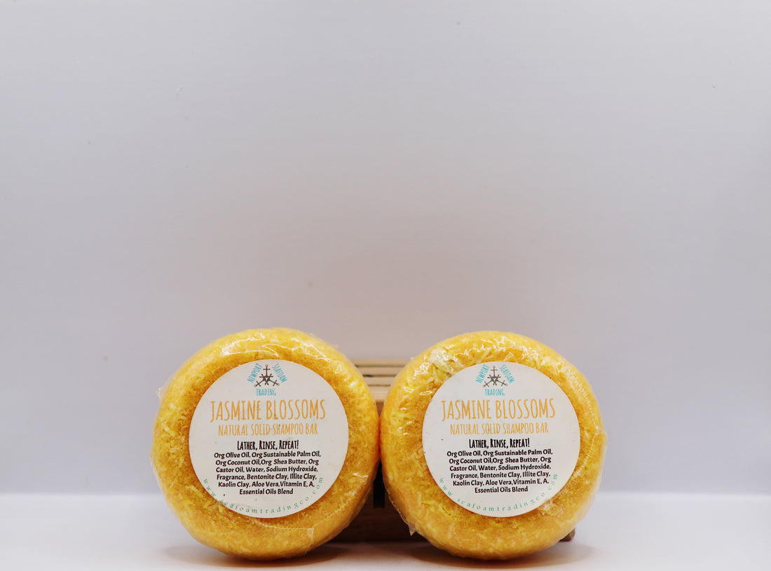 Jasmine Blossoms Natural Solid Shampoo Bar