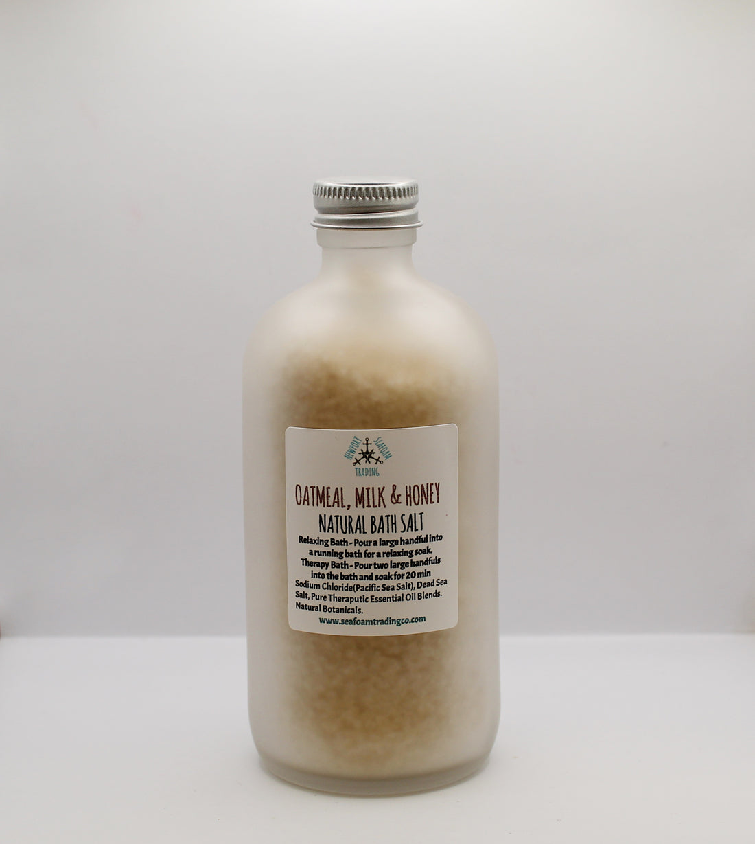 Oatmeal Milk and Honey Organic Handmade Bath Salt