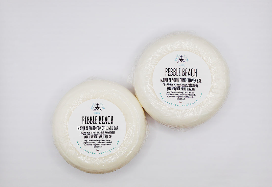 Pebble Beach Natural Solid Conditioner Bar