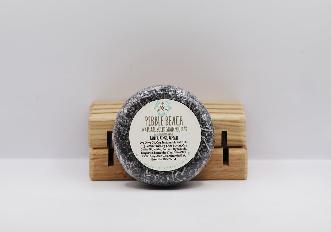 Pebble Beach Natural Solid Shampoo Bar