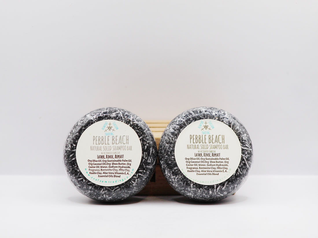 Pebble Beach Natural Solid Shampoo Bar