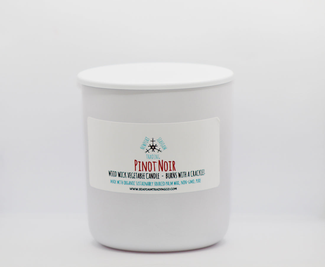 Pinot Noir Organic Wood Wick Candle