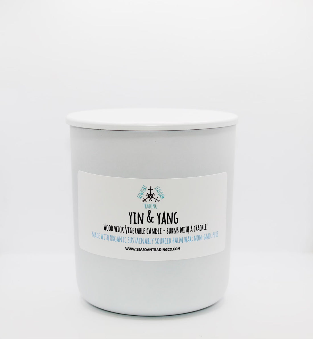 Yin & Yang Organic Wood Wick Candle