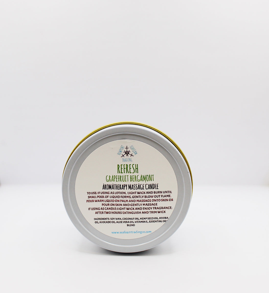 Refresh Natural Massage Candle