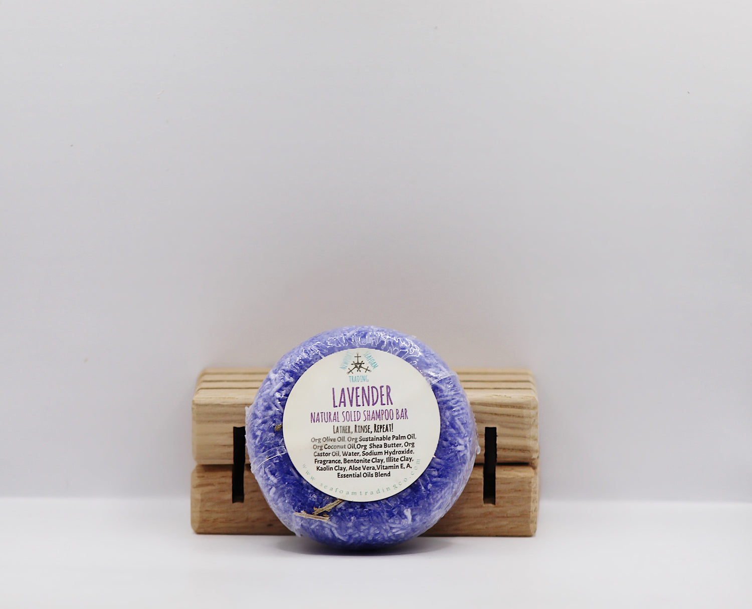 Relax- Lavender Natural Solid Shampoo Bar