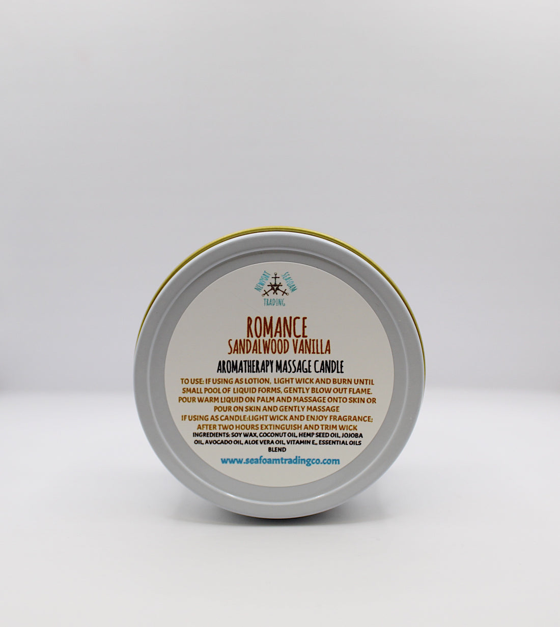 Romance Natural Massage Candle