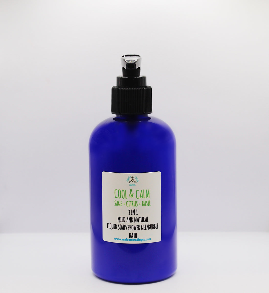 Cool & Calm- Sage Citrus Basil Organic Liquid Soap