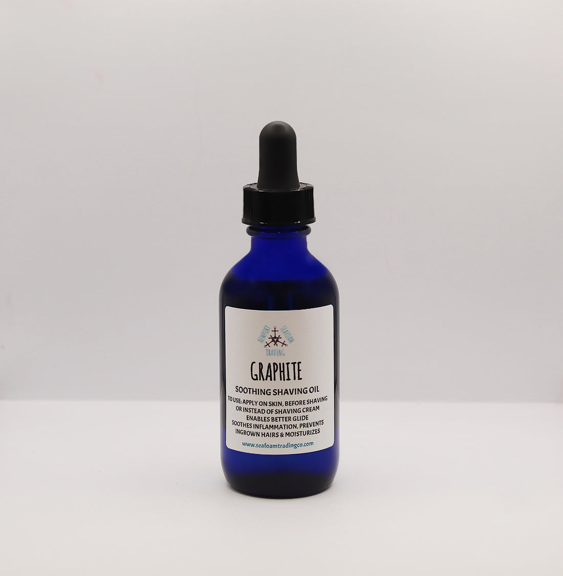 Graphite Organic Handmade Shaving Oil