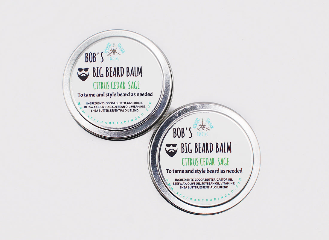 Citrus Cedar Sage Natural Beard Balm