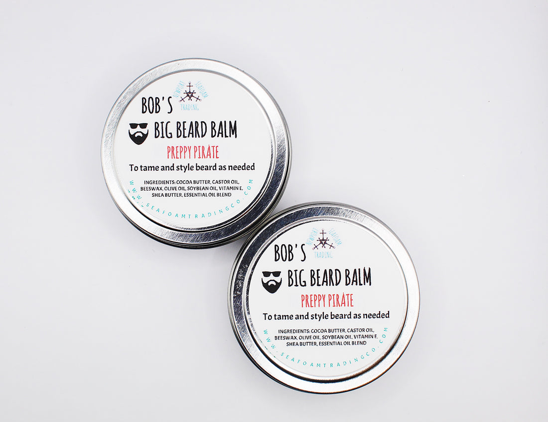 Preppy Pirate Natural Beard Balm