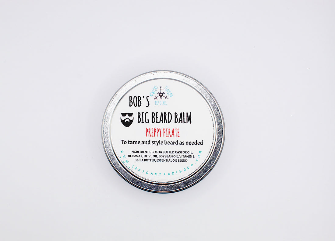 Preppy Pirate Natural Beard Balm