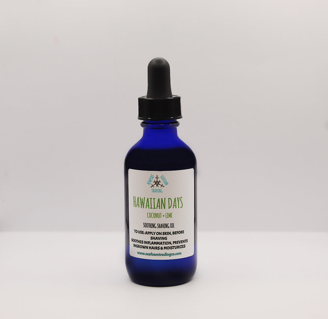 Hawaiian Days Organic Handmade Shaving Oil
