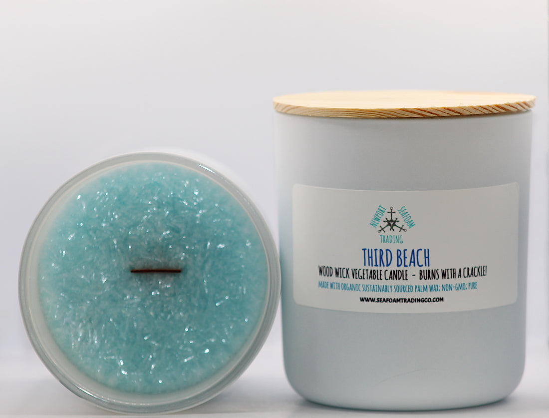 Third Beach Organic Wood Wick Candle