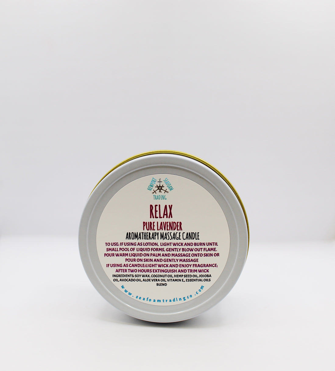 Relax Natural Massage Candle