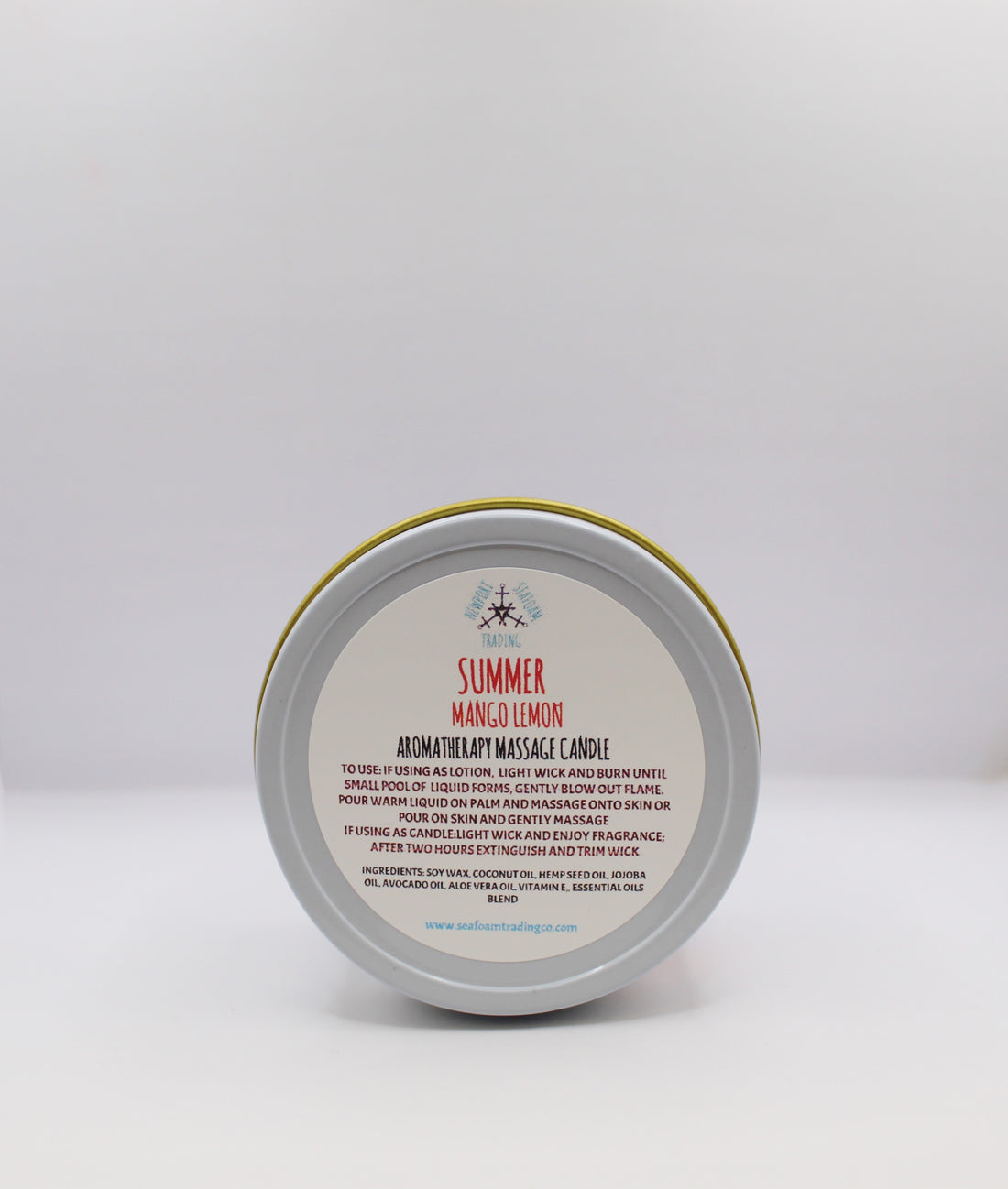 Summer Natural Massage Candle