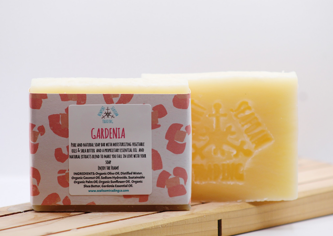 Gardenia Organic Handmade Soap Bar